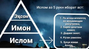 Ислом аз 5 рукн иборат аст.   #Домулло_Назратуллох