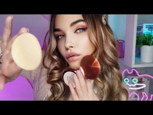 АСМР Твоя ЛП На Задней Парте Сделает Тебе Макияж в Корейском Стиле