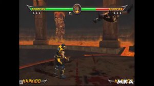 Mortal Kombat SCORPION Graphic Evolution 1992 2015