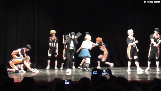 Haikyuu!! Karasuno, fight!   Свеча, Роза, Волейбол при поддержке Косбенда Шредингера, Москва, Балаш