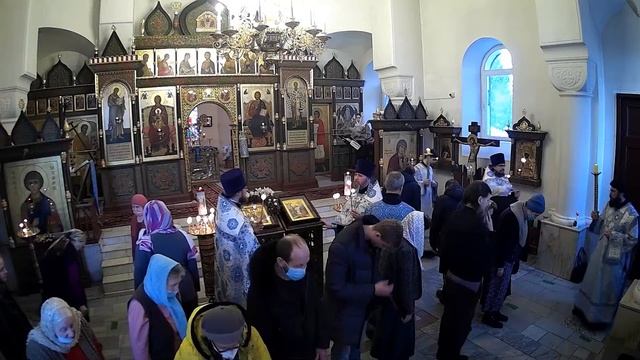 20.02.2021 Неделя о мытаре и фарисее. Попразднство Сретения Господня. Всенощное бдение. смотреть онлайн