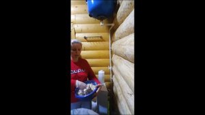 Начало ремонта. Утепление дома из бревна.