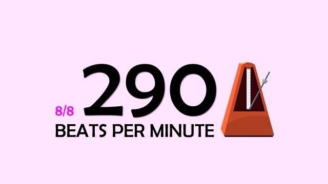290 BPM 88 Metronome