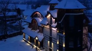 светодиодная подсветка фасада. DMX освещение