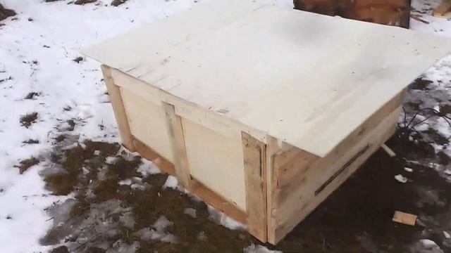 КЛЕТКА ДЛЯ КРОЛИКОВ ИЗ ПОДДОНОВ И ФАНЕРЫ смотреть онлайн