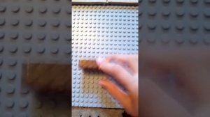 Как сделать тумбочку из Лего для минифигурок!