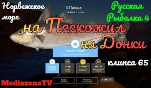 Русская Рыбалка 4 Где Клюет  Норвежское море на Донки на Пескожил 12.04.23