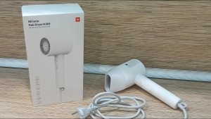 Mi lonic Hair Dryer H300 от Xiaomi распаковка и быстрый обзор