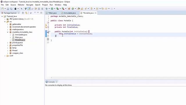 Mutable vs Immutable Classes and Variables (Java)