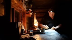 Промысел соболя 2020-2021, ночую в лесной избе, удачно закрываю сезон. Попал седой соболь!