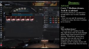 EVE ONLINE - Gnosis Solid fit for level 4 mission