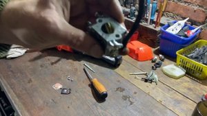 Когда не завелась бензопила .Патриот 3816 подвела в нужный момент.