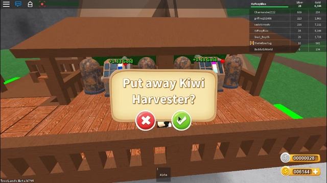 ALPHA TESTER GIFTS!! l Roblox TreeLands #2 смотреть онлайн