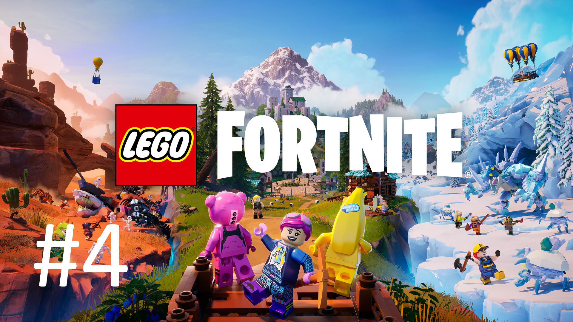 Играем в LEGO Fortnite - Часть 4 (кооператив)