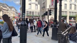 London Walk ?? BOND Street, Piccadilly Circus to Trafalgar Square | Central London Walking Tour. HD