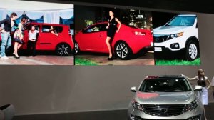 Рекламная компания автомобилей KIA