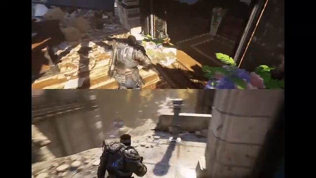 Gears 5 полное прохождение вдвоем на одном экране XBOX ONE (Часть 2)