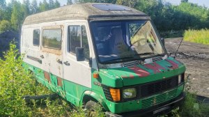 Запуск после долгого простоя бус мерседес т1