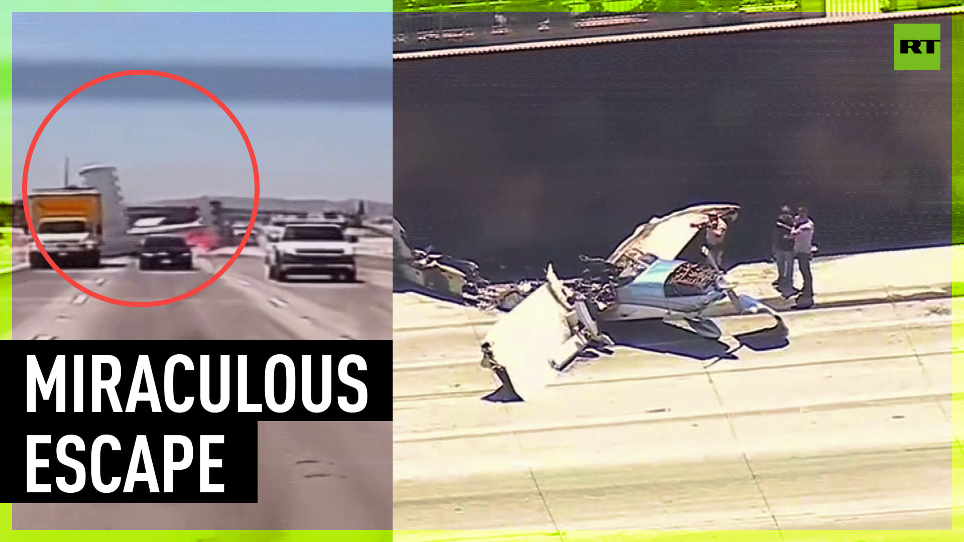 Watch The Moment: Pilot & 3 Passengers Escape Fiery Montana Plane Crash - 2x9564v