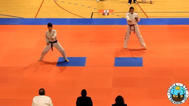 Won-Hyo Tul, Yul-Gok Tul y Hwa-Rang Tul. II Open Taekwon-do ITF Madrid 2013