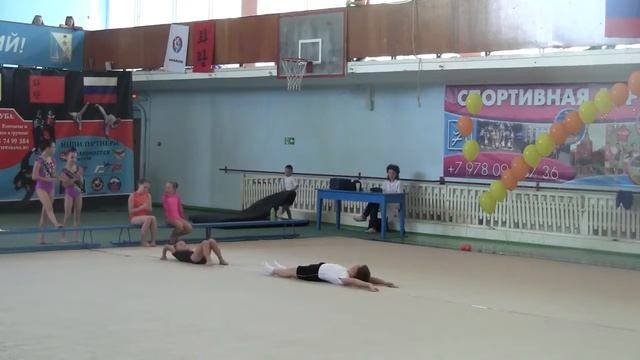 Севастополь спортивная акробатика 06 05 2018г Панив Кира и Титов Александр    Первенство Ленинского