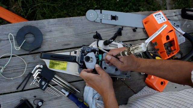 Разборка китайской бензопилы смотреть онлайн