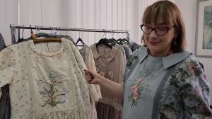 1. В гостях у Татьяны Карамян.  Обзор коллекции авторской одежды от Pani Tania. Июнь 2023. Москва.