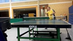 93.Тренировка.Накат справа по подрезке из 9-го шипами и липучкой.20.05.2016.