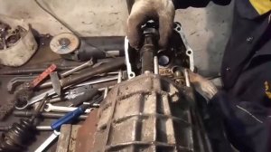 разборка механической коробки переключения передачи классика