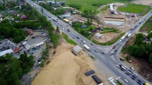 ЦКАД на Ленинградском шоссе