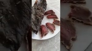 Вяленая конина готова!