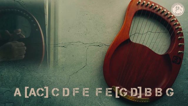 Greensleeves (on lyre) with Tabs #greensleeveslyreharp #lyreharpcover смотреть онлайн