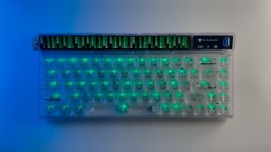 ⌨️ ПРОЗРАЧНАЯ КЛАВИАТУРА с НАСТРАИВАЕМЫМ ДИСПЛЕЕМ и RGB ПОДСВЕТКОЙ! MACHENIKE KT68 PRO