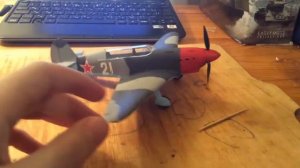 Сборная модель ЯК 7Б от Ark models 1/48