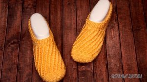 Простые следки крючком, подробный мастер класс для начинающих