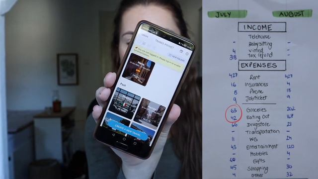 Tracking My Money / What I Spend in a Month Living in Germany