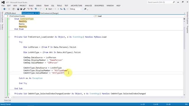 Load values of [Enum] type into a combobox Using VB.NET смотреть онлайн