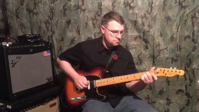 Graphtech Ghost / Seymour Duncan Antiquity 2 Modern Player Telecaster Demo - Marty Small смотреть онлайн