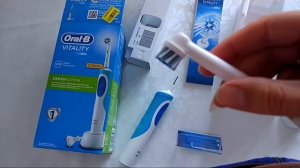 Обзор Электрической зубной щетки ORAL-B BRAUN Vitality CrossAction из Rozetka