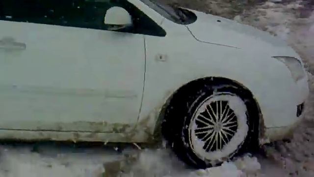 Ford Focus,Russian Winter, г.Борзя, Забайкальский край. смотреть онлайн