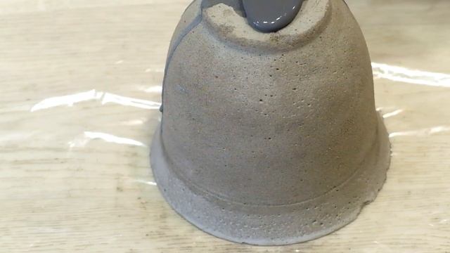 Вазон из бетона в стиле лофт своими руками