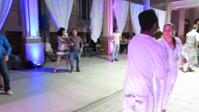 Abby & Aletta (Ottawa) (Salsa Class) at the Illuminights on April 1st 2016 смотреть онлайн