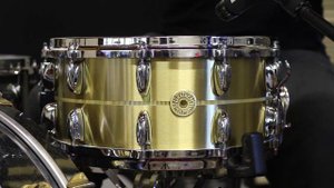 14 x 6.5" Gretsch USA Custom Bell Brass Snare Drum