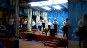 Танец. На праздник "день пожилых людей"