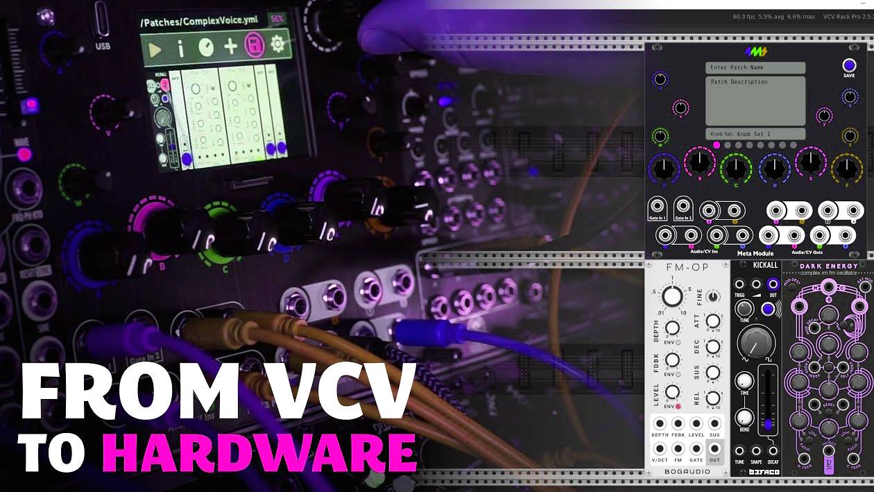 Building Complex Voice for 4ms Meta Module in VCV Rack