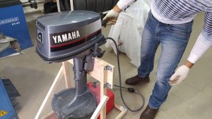 Проверка лодочного мотора Yamaha 4