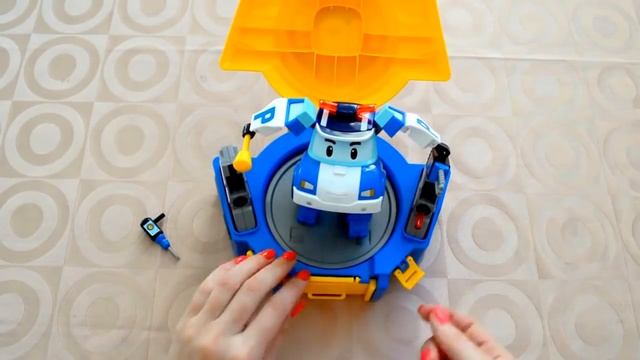 Робокар Поли 로보카 폴리 장난감 만화  Poli Robocar Portable Police Station