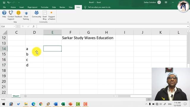 MS EXCEL Shortcut Keys 2013/2016/2019, Shortcuts For Excel User, MS Excel Training By Arvind