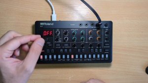 Making a sequence on the Roland Aira S-1 Tweak Synth