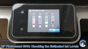HP Photosmart 6510 e-All-in-One: How to Check Estimated Ink Levels